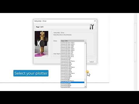 Install and setting up your plotter in EasySIGN: the all-in-one production software