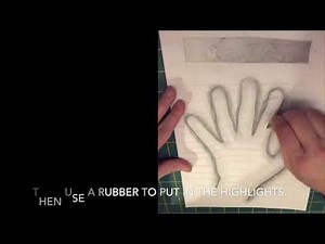 Graduated Tone Lesson - 3D Hand Drawing