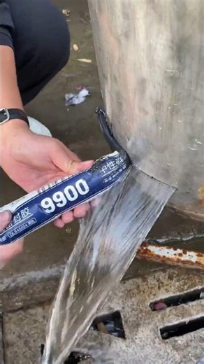 Waterproof leak stopper gel #shorts #waterproofsiliconesealant #gadgets #products
