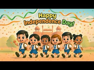 🧡🤍💚 Happy Independence Day Song for Kids 🧡🤍💚 | Indian Flag Nursery Rhyme | 15 August Special