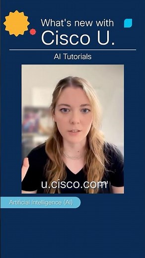 What's New with Cisco U.? Free #AI Tutorials