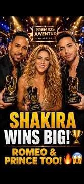 🏆 SHAKIRA DOMINATES PREMIOS JUVENTUD 2026! Romeo Santos & Prince Royce Also WIN BIG! 🔥