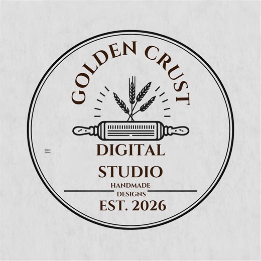 Vintage Bakery Logo Template, Retro Kraft Business Branding (canva Editable, Digital Download) - Etsy