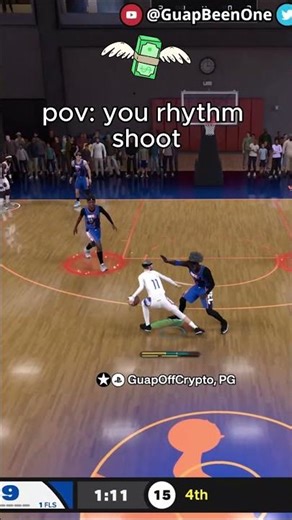 pov: you rhythm shoot on nba 2k26 🏅