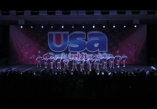 14U Cheerleaders Shine at Nationals in Anaheim