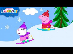 Peppa Pig & Suzy Sheep Go on a SNOWY Ski Adventure! ❄️ Winter Games | Full Episodes | 1 Hour
