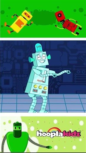 Robot Finger Family - Mommy Finger Song #nurseryrhymes #shorts #hooplakidz
