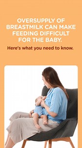 1.1K reactions | Oversupply of breast milk has its set of challenges....