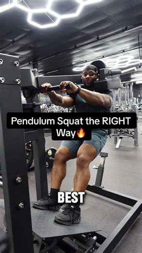 Pendulum Squat Techniques for Optimal Results