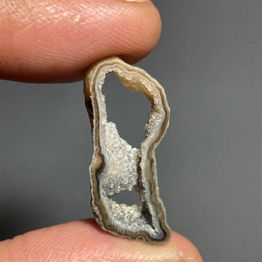 Brown Druzy Agate Slice Window Geode Slab Pendant Marking (29×12MM) 7.00 Ct - Etsy