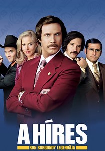 A híres Ron Burgundy legendája online lejátszás