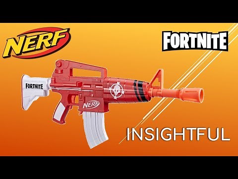 [REVIEW] Nerf Fortnite Insightful | The Red M16 Rifle!