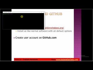 CICD for Automation Testers - 8, Install Git and Create account on GitHub