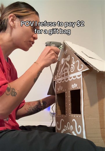 DIY Gingerbread Advent Gift Box Tutorial - Part 1