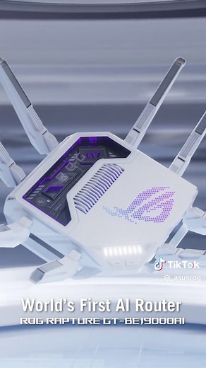 Discover the ROG Rapture GT-BE19000AI Gaming Router
