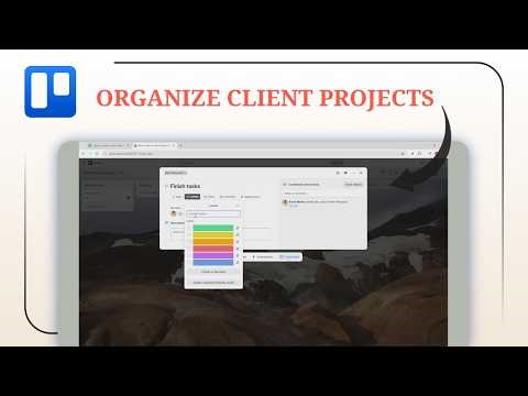 How to Use Trello to Manage Client Work (Client Project Tracker)