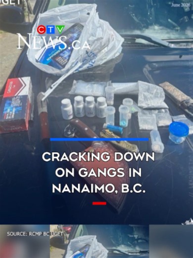 Nanaimo RCMP seize major drugs and weapons after targeted anti-gang stop