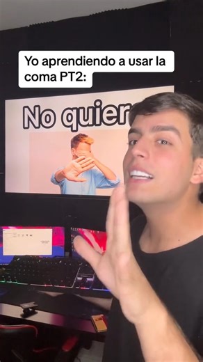 Aprendiendo a usar la coma no siempre es facil. | Cesar Ruiz