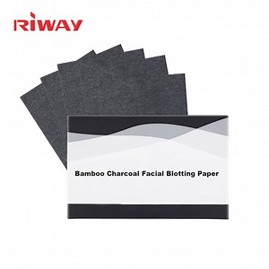 [Hot Item] Facial Oil Blotting Paper for Oily Skin Bamboo Charcoal Oil Control Paper