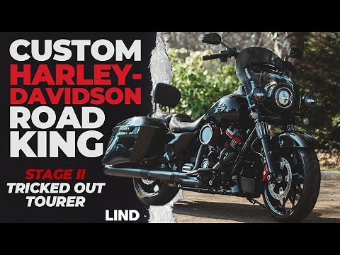 Custom Harley-Davidson Road King | Stage II Tricked Out Tourer