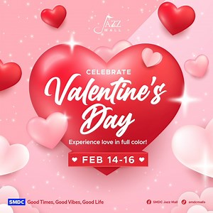 434 reactions · 4 comments | 1 day to go!  Love is in the air, and it’s for everyone—not just couples! Celebrate the season of love in full color at #SMDCJazzMall starting tomorrow. Bring your friends, family, or anyone special and make heartwarming memories together! ❤️ See you there!  #ValentinesAtJAZZ | SMDC Jazz Mall | Facebook