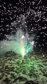 GOLDEN PINE FOREST from phantom brand fireworks #pyrotechnics #shorts #fireworks #pyro