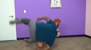 Mixed fight in heels 39