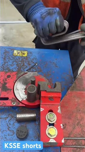 Bending a Bundle of Rebars with Tech-Supported Machines | High Efficiency in Action 🔧 #RebarBending