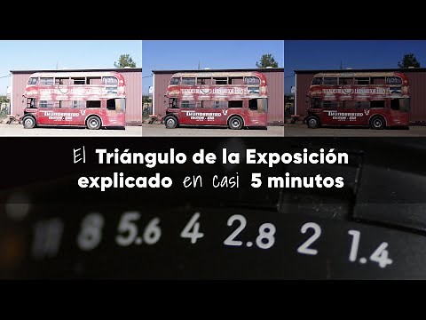 El TRIÁNGULO de la EXPOSICIÓN explicado en casi 5 MINUTOS, nivel FÁCIL!!