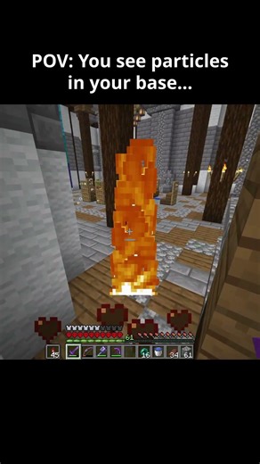 bro brought an army.. 😭💔 #minecraft #minecraftmemes