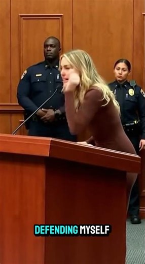 Courtroom Chaos! Woman in Brown Dress Rages at Judge: “I WAS DEFENDING MYSELF” After 1-Year Sentence