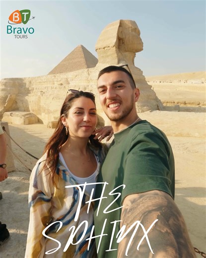 女 Meet the Guardian of the Pyramids with Bravo Tours! ✨ The...