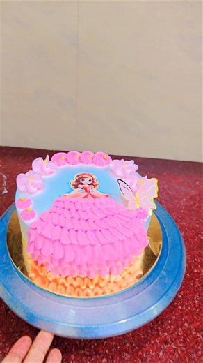 Barbie doll cake decorating ideas trending reels trend video #cake #howtomakecakecreamathome #cake