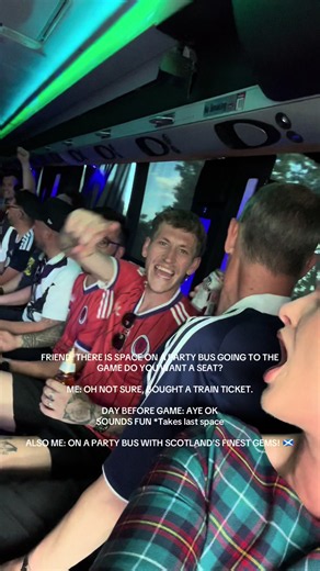 The most incredible time!!! Always say YES to a party bus! 👏🏼💫 These guys are beautiful souls, deserve all the success 👏🏼 incredible song “home” as well! I will forever count my lucky stars 🙏🏼✨ @Nathan Evans @SAINTPHNX #nathanevans #SAINTPHNX #scotland #worldcup #NOSCOTLANDNOPARTY