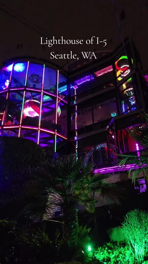 Explore the Lighthouse of I-5: Seattle's Colorful Icon