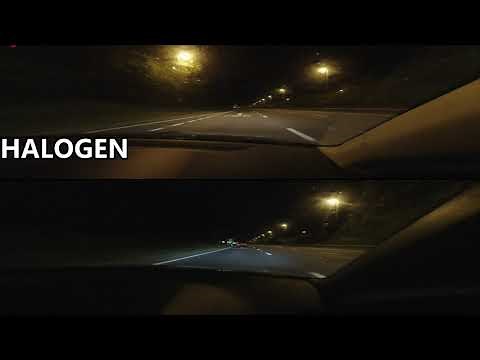 Osram H7 Halogen vs Osram H7 LEDriving gen2