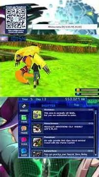 Digimon World Re Ditigize Decode Monochromon ninja