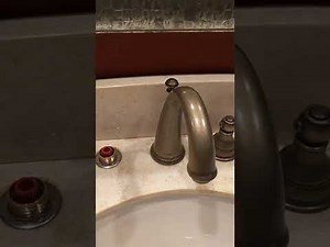 Replacing the Moen 1224 faucet cartridge