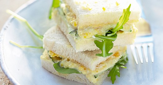 Sandwiches aux œufs à l'anglaise
