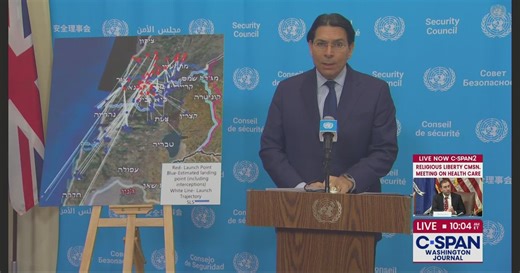 Israeli U.N. Ambassador Danny Danon Provides Update on Iran and Lebanon