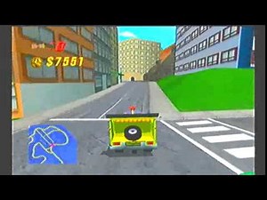 The Simpsons Road Rage Gamecube Gameplay part 1