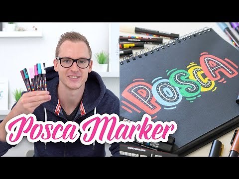 POSCA Markers (Review & Examples) | Hand Lettering