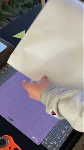 DIY Freezer Paper Stencil Quick Tip: Have Cricut Cut it Shiny Side Down