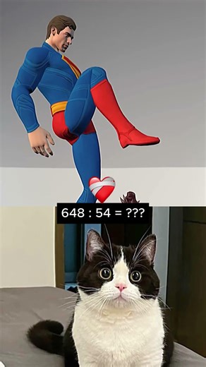 This Cat Gave Up on Math 😂 #catmeme #catshorts #funnycat #funnyshorts #catreaction #mathm #mathmeme