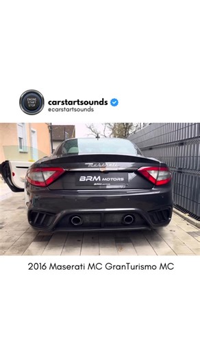 carstartsounds | 2016 Maserati GranTurismo MC – 4.7L Naturally Aspirated V8 · Engine: 4.7L V8 (Ferrari F136) – Naturally Aspirated · Power: 460 HP @ 7,000... | Instagram