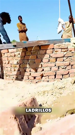 Pure engineering: the well that sinks itself 🤯🧱