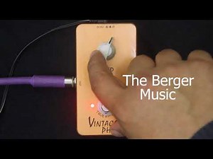 JOYO Vintage Phase pedal demo