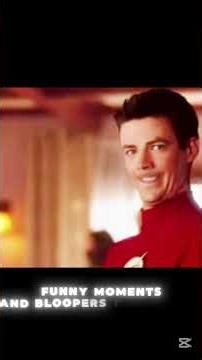 funny moments and bloopers the flash⚡