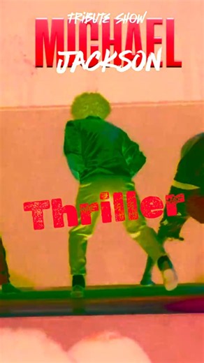 Michael Jackson - Thriller | 4k Tribute Live Show #michaeljackson#shorts#thriller
