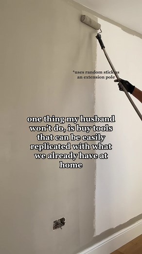DIY Home Renovation: Using an Extension Pole for Painting